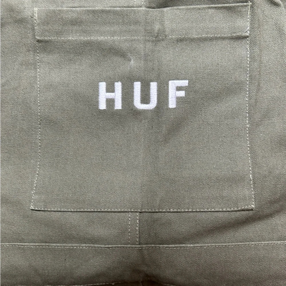 Olive Green Overalls - Picture 2 of 2